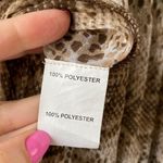 Ramy Brook  Calista Strapless Swim Cover Up Dress Snakeskin Print L Photo 6