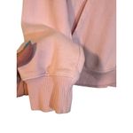Adidas  Pink Long Sleeve Cotton Hooded Casual Pullover Sweatshirt Women Sz S Photo 6