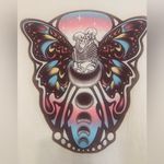 Torrid  Heritage Women’s Love Butterfly Skeleton Couple White Sz 2  T-Shirt. 1640 Photo 0