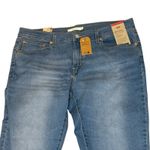 Levi's  Jeans Womens 33 X 27 Blue Boyfriend Stretch Mid Rise Denim Medium Wash Photo 1