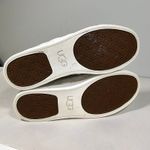 UGG  Fierce Deco‎ Quilted Leather Slip-on Sneakers Womens 10 White Photo 8