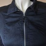 Max edition  Black‎ Zip Front Mini Dress Photo 3