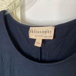 Philosophy navy blue t-shirt dress Photo 1