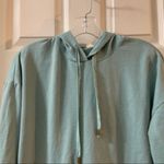 White Crow  Blue Turquoise Pullover Hoodie size XS Photo 3