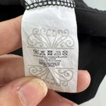 Never Fully Dressed Dress Womens US 8 Black Zebra Print Tie Waist Midi Belted Photo 3