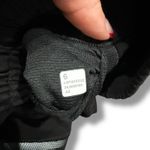 Lululemon  Hotty Hot High Rise Shorts Black Reflective Athletic Women's Size 6 Photo 3