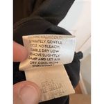 Eileen Fisher Black A-Line Pleated Midi Skirt Medium Elastic Waist Travel Work Photo 5