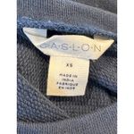 Caslon  Women's Blue Drop Waist French Terry Sweatshirt Short Sleeve Dress XS NWT Photo 7