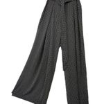 ZARA Black/ White Polkadot Wide Leg Pants Size M Photo 0