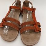 Keen  Brown Leather Rose City T-Strap Sandals Size 8 Photo 7