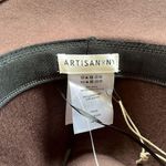 Artisan NY NWT  100% Wool Adjustable Hat Brim Brown / Chocolate Photo 6