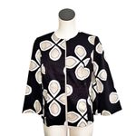 Chico's NWOT  Chico’s Cotton Floral Cardigan Jacket Photo 2
