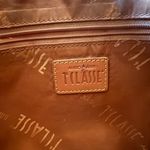 VTG Alviero Martini 1a Classe Geo Map Print Shoulder Bag Tan Brown Photo 10