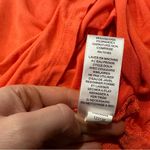 cupio  Coral Vneck 3/4 Sleeve Shirt Small S Photo 7