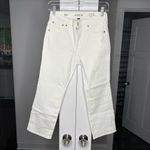 J.Crew Mid-rise Kickout Jean White Photo 1
