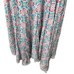 Sundance  Women’s Sz 12 Sleeveless Printed Dress Maxi Long Uneven Hem Photo 4
