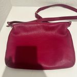 Kate Spade Starla Grant Park Crossbody Shoulder Pebbled Leather Bag Red Plum Photo 7