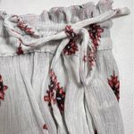 Free People  Boho Gold Dust Printed Wide Leg High Waist Flowy Pants Photo 7