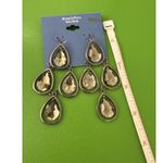 Simply Vera Wang Chandelier Earrings Silver Costume Jewelry Glam Holiday Photo 1