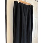 Coldwater Creek  NWT Black Tuxedo Pants – Size 14 – Satin Side StripE MSRP $79 Photo 6