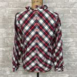 J.Crew Poplin Ruffleneck Тор Photo 3