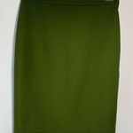 J. Crew Women's Knee Length Pencil Skirt Green Size 2 Photo 0