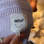 Aerie  lumber Jane lilac oversized button down cotton comfy casual shirt XL Photo 11