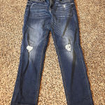 White House | Black Market Denim Jeans Distressed Skinny Ankle Size 4 Photo 0