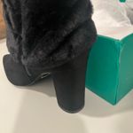 Lauren Lorraine  Faux Fur Half Black Boot Size 9 Photo 1