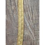 Patterned Herringbone Gold Simple Classic Necklace Long Photo 1