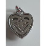 Judith Ripka  Pearl & Diamonique Heart Pendant in Sterling Silver Photo 1