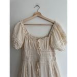 Free People Falling Sun Lace Insert Midi Dress in Tea Size Medium Photo 8