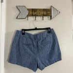 Loft Chambray Blue Women's Shorts Size 10 with 4” inseam Photo 2