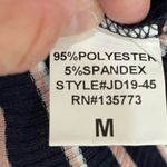 Olivaceous size medium mini rib knit dress striped sundress tank festival NWT Photo 5