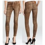 True Religion Halle Mohave Lonestar Snake Print Skinny Jeans size 26 Photo 8