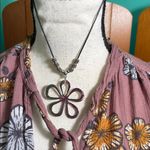 Wild Pearl  Floral Dress in Mauve and Mustard Photo 1