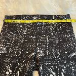 Reebok Speedwick Splatter Print Leggings Women’s SZ Large Black Gray 26” inseam Photo 9