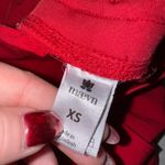 Maevn Women's Size XS Red Jogger Nursing Scrub Pants Photo 2