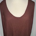 We The Free  • Free People Malibu Thermal Shirt Brown Small Oversized Boho Size M Photo 4