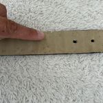 Vintage 90s Y2K Brown Faux Leather All over Studded Belt Hipster Vegan Western Photo 9