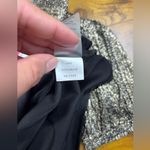 Vince Camuto NWT Women's 3X Black & Gold Sparkle and Shine Tie Blouse Photo 5