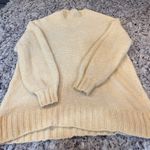 Aerie Women's Light Yellow Sweater Photo 4