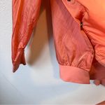 Adidas  X Fiarucci Orange Quarter Zip Windbreaker Jacket Women’s L Hoodie Fall Photo 6