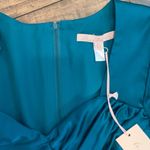 Hutch Nwt  satin Alra top teal emerald Rare $248 spring evening party anthro Photo 3