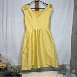 Weekend Max Mara Yellow Sleeveless Babydoll A Line Dress Size 10 Photo 3