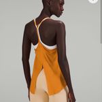 Lululemon Modal Silk Yoga Tank Autumn Orange Size 6 Photo 3