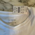 J.Crew NWT  Women’s Essential short-sleeve crewneck tee - XXS - White Photo 7