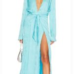 Camila Coelho Millie Maxi Dress in Bright Blue XS Photo 0