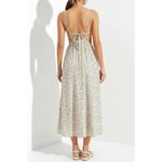 For Love & Lemons Raleigh Midi Dress, Blue Floral, Large Photo 3