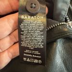 Babaton Aritzia Vegan Leather Pants Cropped Dark Green Sz 0 Butter Soft Cocktail Photo 8